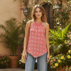 Silk Meg Ruby Top