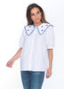 Lucia Embroidered Top