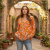 Janessa Apricot Top