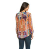 Silk Janessa Peach Top tolani