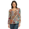 Janessa Sangria Top tolani