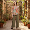 Iris Tapestry Top