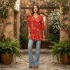 Silk Sanaya Tropics Tunic