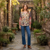 Silk Janessa Vintage Top