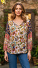 Silk Janessa Vintage Top