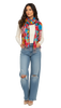 Fuchsia Blossom Scarf