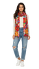 Scarlet Blossom Scarf
