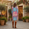 Silk Skyler Bandana Dress