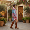 Silk Skyler Bandana Dress