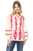 Darina Floral Top