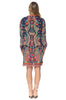 Edelyn Embroidered Indigo Dress