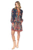 Edelyn Embroidered Indigo Dress