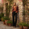 Keani Sangria Blouse