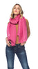 Classic Fuchsia Scarf