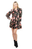 holiday floral dress