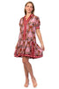 Hatise Walnut Dress