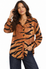 Kamila Cheetah Stripe Shirt