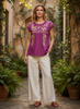 Anice Embroidered Top