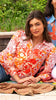 Cassandra Tangerine Top