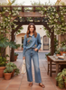 Evan Denim Top