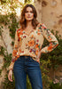 Silk Janessa Tearose Top