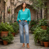 Jem Teal Top