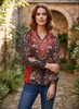 Laverne Crimson Top