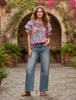 Tansy Ikat Top