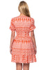 Micah Flame Dress tolani