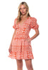 Micah Flame Dress tolani