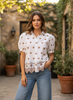 Lacey Walnut Top