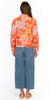 Cassandra Tangerine Top