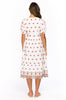 Seraphina Walnut Dress