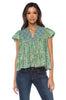 Olene Seagreen Top