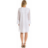 Jeena White Dress tolani