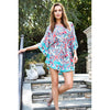 Silk Portofino Caftan tolani