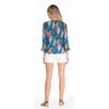 Silk Kimberly Feathers Top tolani