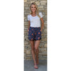 Silk Edie Navy Short tolani