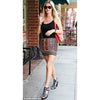 Michelle Black Mirrored Skirt tolani