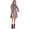 Zareena Violet Dress tolani