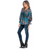 Bailey Teal Top tolani