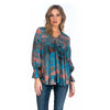 Bailey Teal Top tolani